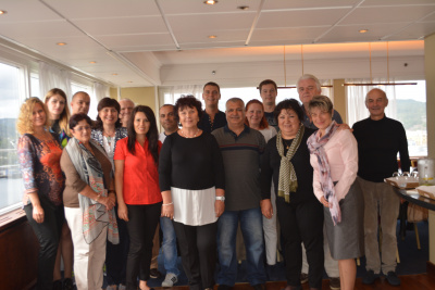 Project staff on a study visit to Kristiansand, Norway, 6-10 September 2016.